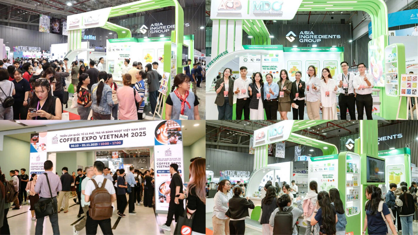 AIG makes its mark at Coffee Expo Vietnam 2025: bringing Vietnam’s ingredient ecosystem to the world