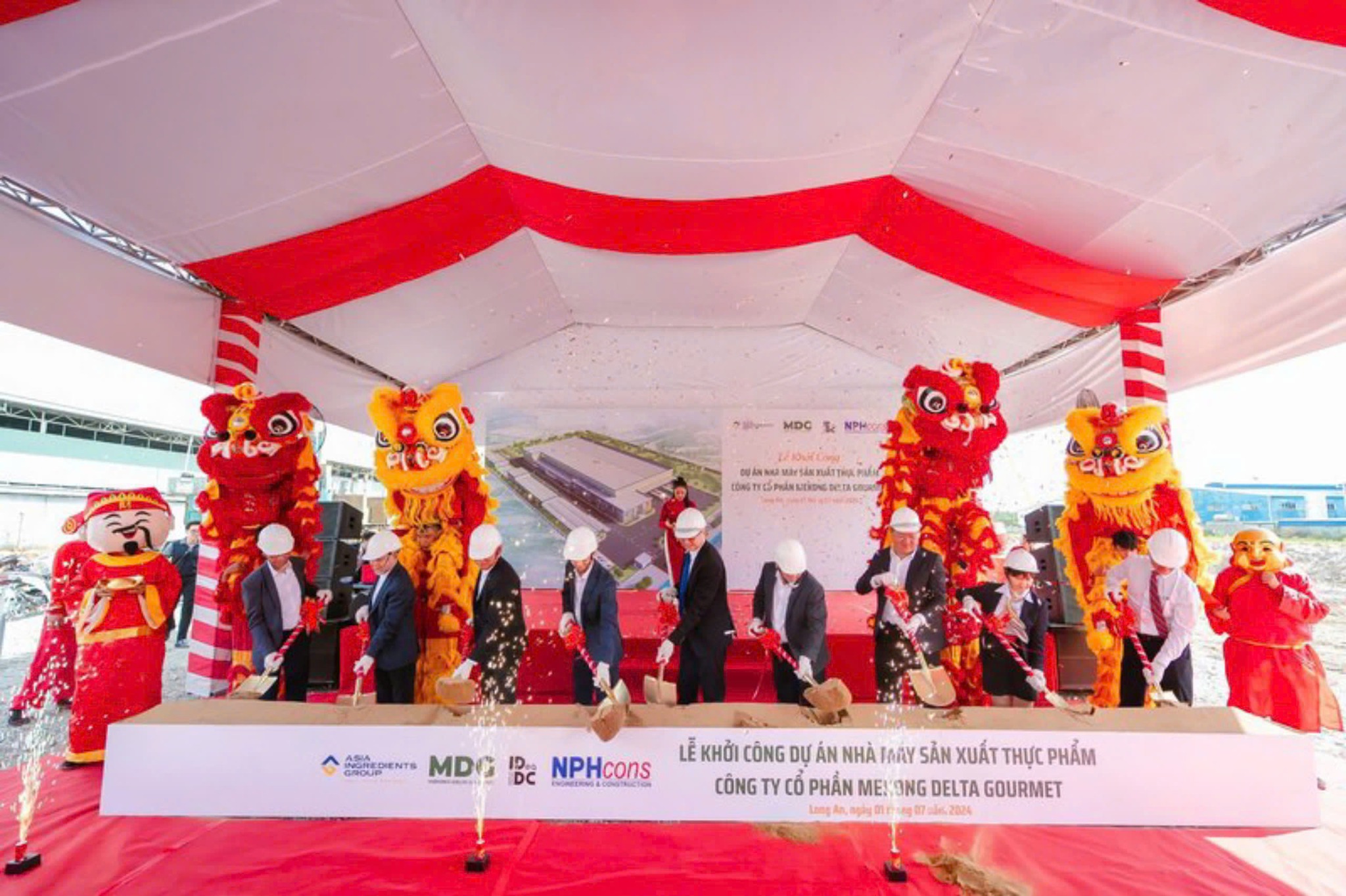 Asia Ingredients Group Breaks Ground on MDG Food Production Plant Project